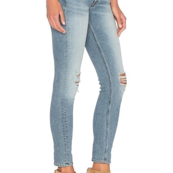 Rag & Bone Mid Rise Capri Size 25 Murray Wash - Picture 2 of 10